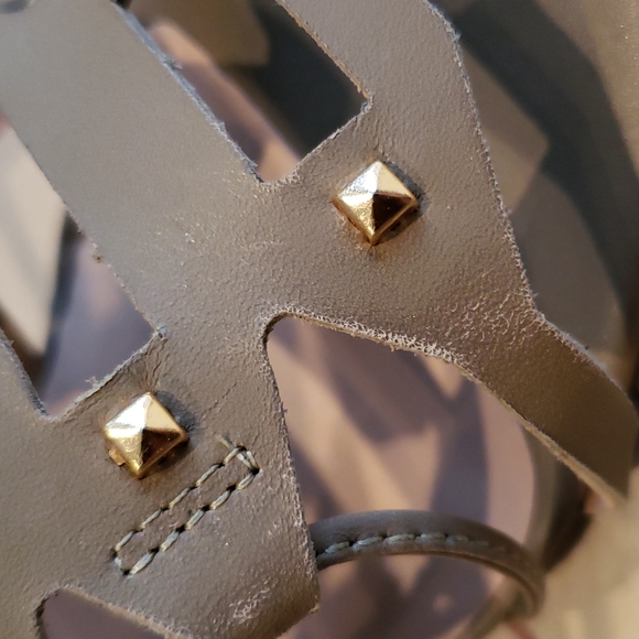 KLUB NICO New Ghille Stiletto Heel Sandal Strappy Studs Lace Up Leather Women's - Picture 7 of 12